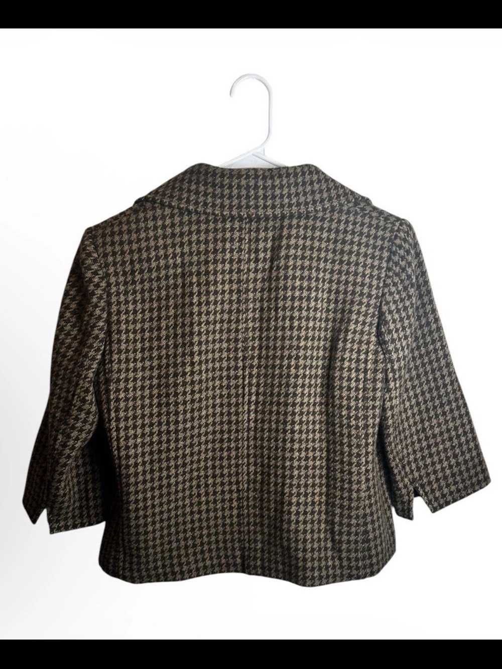 Vintage Lauren Ralph Lauren Y2K Equestrian Riding Wool Blend Jacket Size 10 - Picture 4 of 4
